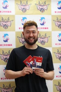 琉球ゴールデンキングス　橋本竜馬選手